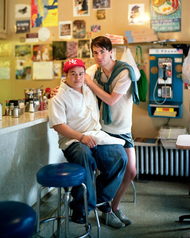 Santiago and Peter; New York, NY, 2008