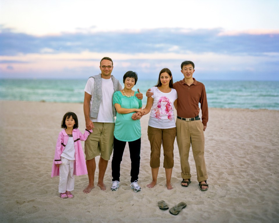 Yichi, Steffen, Zhen, Kerstin, and Yujian; Miami Beach, FL, 2008