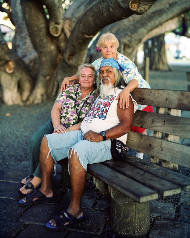 JoAnn, Francis, and Loretta; Lahaina, HI, 2009