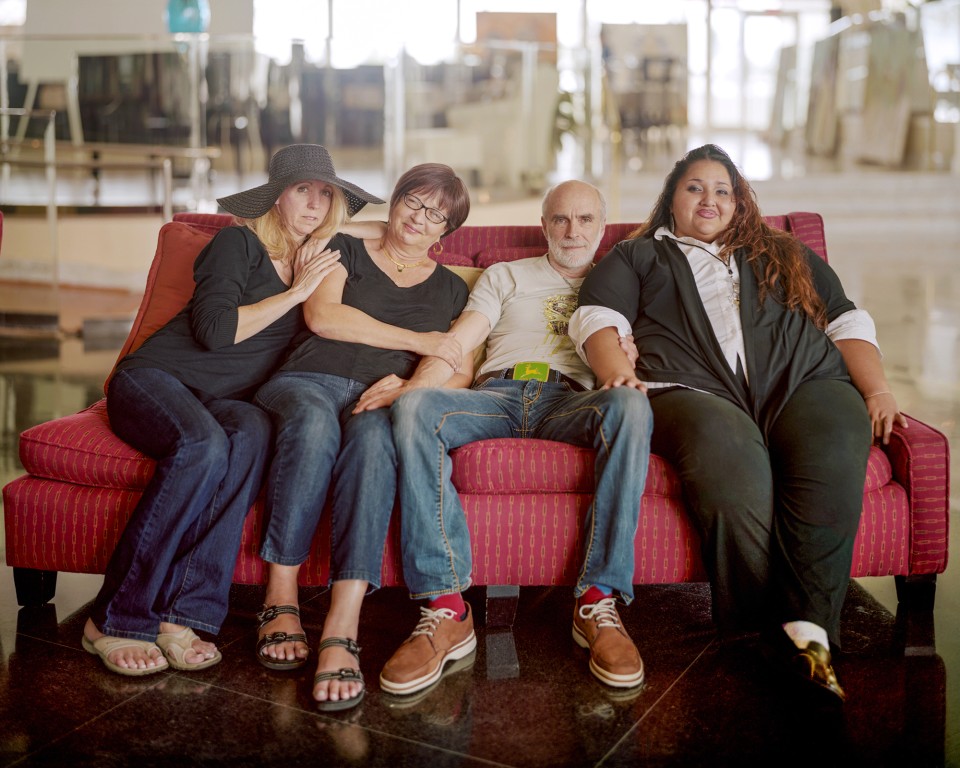 Lucie, Noel, Denis, and Sherry; Miami Beach, FL, 2011