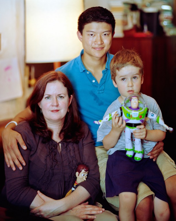 Annemarie, Ryan, and Jack; New York, NY, 2011